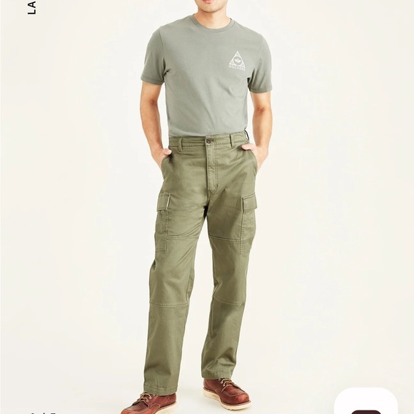 Dockers Smart Series RelaxedFit Coupe Relax Sz 33x30 Cargo Pants Quality Confort